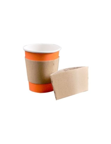 Anillo de kraft para vasos 8oz - Desechables hostelería