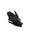 Guantes de nitrilo negro L - Guantes desechables
