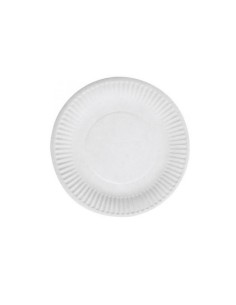 Plato redondo de cartón - Desechables hostelería